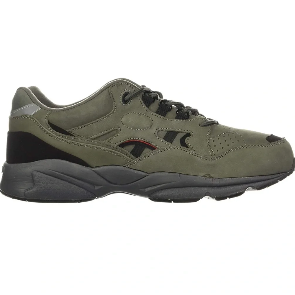 Propet Men's Olive Black Athletic Shoes size 13 stability walker balance health